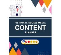 The Ultimate Social Media Planner & Organizer for Influencers: Organize, Track, and Grow Across All Platforms -- (8.5 X 11)