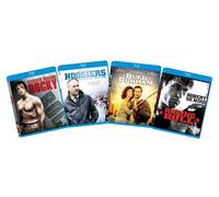 The Ultimate Sports Blu-ray Bundle (Rocky, Bull Durham, Raging Bull, Hoosiers)