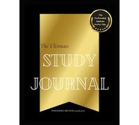 The Ultimate Study Journal, The #1 Planner and Journal using the Pomodoro Method, Unique Habit Tracker Included, Guided Journaling, Calendars, Weekly and Monthly Goal Setting: The Pomodoro Method