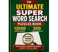 The Ultimate Super Easy Word Search Puzzles Book