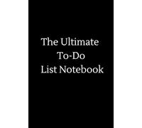 The Ultimate To-Do List: For fans of organization and task lists. This stylish lined notebook is perfect for writing, planning