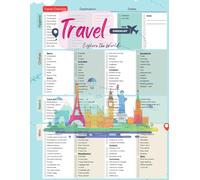 The Ultimate Travel Packing Checklist. Packing Tips Listed on the Back Cover Page: A Complete Guide to Packing Smart, Light, and Right. Snazzy Ruler on the Back Page Just Because Why Not.