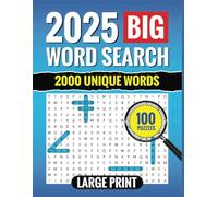 The Ultimate Word Search Puzzle Book for Adults: 100 Large Print Puzzles with 2,000 Words for Hours of Relaxing Brain-Boosting Fun