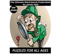 The Ultimate Word Search Puzzle Book For Adults 2025.