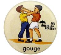 The Umbrella Academy Badge Multicolore, Diametro 25 mm