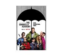 The Umbrella Academy - Poster su tela con stampa artistica da parete e stampa artistica da parete moderna per la camera da letto, 30 x 45 cm, senza cornice, stile 1