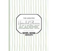 The Undated Complete Homeschool Planner | Academic | 2025-2026 Edition