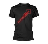 The Undertones Arrow Spray (Red) autorizzato Uomo maglietta