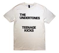 The Undertones Teenage Kicks Text ufficiale Uomo maglietta unisex