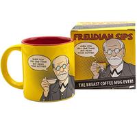 The Unemployed Philosophers Guild Sigmund Freud Tazza da caffè, Ceramica, Multicolore, 1 unità (Confezione da 1)