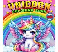 The Unicorn: Amina Coloring Book for Kids Ages 4-8 with 50 unique cute images