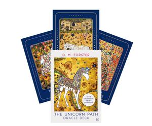 The Unicorn Path Oracle Cards 44-Card Deck & Guidebook By Watkins