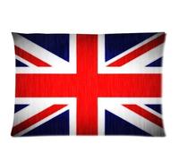 The Union Jack Flag Custom Pillowcase Standard Size 20x30 PWC-1295
