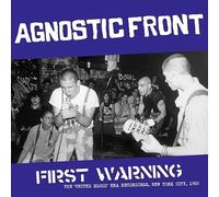 Agnostic Front - First Warning: 'United Blood' Era Recordings (Coloured) (LP)
