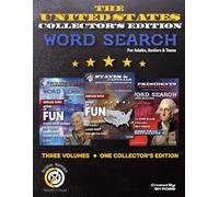 The United States Collector’s Edition Word Search: Over 300 Large-Print Puzzles & 450+ Historical Fun Facts | Presidents, First Ladies, Vice ... Word Search for Adults, Seniors & Teens