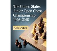 The United States Junior Open Chess Championship, 1946-2016
