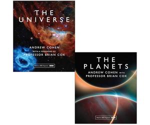 The Universe & The Planets By Andrew Cohen & Professor Brian Cox 2 Books Collection Set