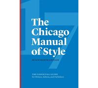 The University of Chicago Press E The Chicago Manual of Style (Copertina rigida)