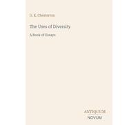 The Uses of Diversity: A Book of Essays