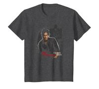 The Vampire Diaries Damon Maglietta, Bambini, Grigio Scuro, 3 Anni