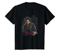 The Vampire Diaries Damon Maglietta, Bambini, Nero, 12 Anni