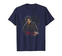 The Vampire Diaries Damon Maglietta, Uomo, Navy, 5XL