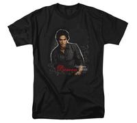 The Vampire Diaries - Damon - T-Shirt Manica Corta Unisex - Nera
