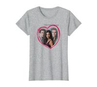 The Vampire Diaries Girl's Choice Maglietta, Donna, Grigio Melange, 3XL