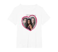 The Vampire Diaries Girl's Choice Maglietta, Donna Plus-Size, Bianco, 2X