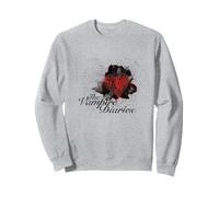 The Vampire Diaries Heart Diary Felpa