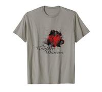 The Vampire Diaries Heart Diary Maglietta