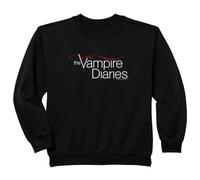 The Vampire Diaries Logo Felpa