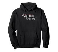 The Vampire Diaries Logo Felpa con Cappuccio, Unisex per Adulti, Nero, XXL