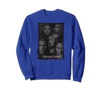 The Vampire Diaries So Here We Are Felpa, Unisex per Adulti, Blu Reale, S