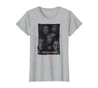 The Vampire Diaries So Here We Are Maglietta, Donna, Grigio Melange, XL