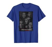 The Vampire Diaries So Here We Are Maglietta, Uomo, Blu Reale, XL