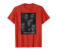 The Vampire Diaries So Here We Are Maglietta, Uomo, Rosso, XL