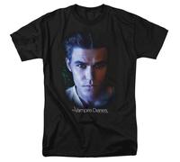 The Vampire Diaries - Stefan #2 - T-Shirt Manica Corta Unisex Adulti - Nera