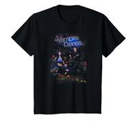The Vampire Diaries Tempted Maglietta, Bambini, Nero, 12 Anni