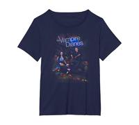 The Vampire Diaries Tempted Maglietta, Donna Plus-Size, Navy, 4X