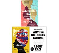 The Vanishing Half, Girl Woman Other, Why I’m No Longer Talking to White People About Race 3 Books Collection Set