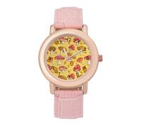 The Various Mushroom Art - Orologio da polso digitale da donna, stile casual e business