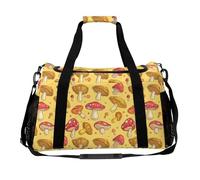 The Various Mushroom Art Travel Duffle Bag Print Bagagli Overnight Weekend Borse Borsa a tracolla per donne uomini