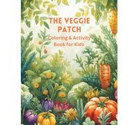 The Veggie Patch: Coloring and Word Search Adventure