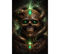 The Veiled Sigils - Serpent of the Emerald Oath: A Lined Notebook for Writing, Journaling and Creative Notes