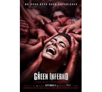 The Verde Inferno Originale Film Poster Doppio Lato - Raro Ritirato Stile
