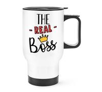 The Vero Boss Viaggio Tazza Manico Lavoro Direttore Donna World's Best Awesome