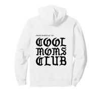 The Very Cool Moms Club Back Goth Style Felpa con Cappuccio
