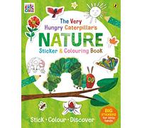 The Very Hungry Caterpillar’s Nature Sticker and Colouring Book [Lingua Inglese]