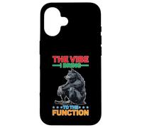 The Vibe I Bring To The Function Umore del partito sociale Custodia per iPhone 16